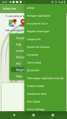 Islam.ms Prayer Times & Qiblah android App screenshot 10